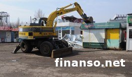 В Киеве во вторник демонтировали девять незаконных МАФов