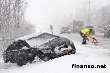 Число жертв от снегопадов в США возросло до 16 человек