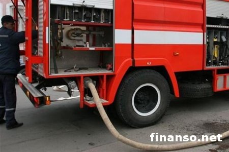 Пожар в Киеве