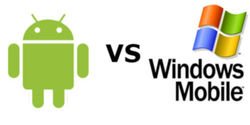 Среди ОС смартфонов в Интернете Android стал популярнее Windows Mobile
