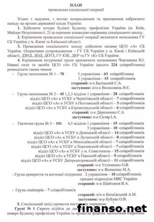 Оглашен список организаторов и причастных к убийствам активистов
