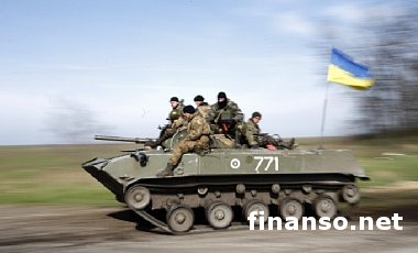 В Краматорске солдаты десантных войск ВС Украины отбили у сепаратистов БМД