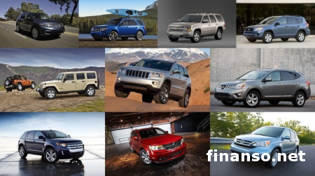 Определены 75 самых популярных кроссоверов у украинцев в апреле 2014 г.