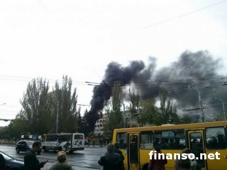 О. Ляшко опроверг информацию о захвате и поджоге сепаратистами горсовета в Мариуполе