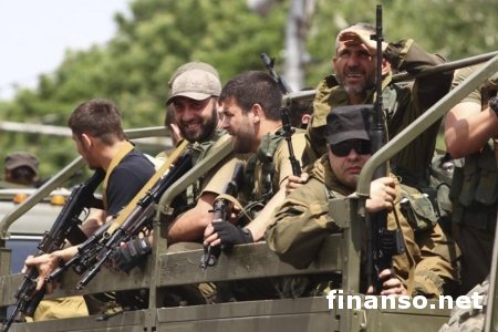 На Луганщине через границу прорвалась колонна террористов, произошел бой