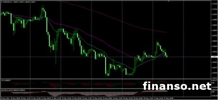 По итогам выборов в Европарламент евро на Форексе сумел отскочить от минимума 3-х месяцев