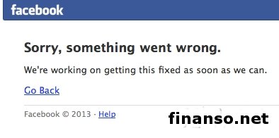 За последние 5 лет в работе Facebook произошел крупнейший сбой