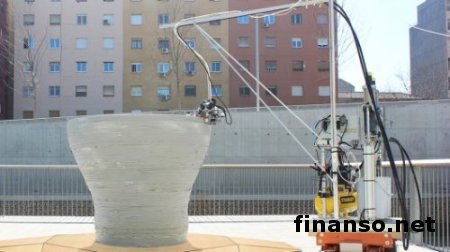 Ученые создали трехмерный принтер-робот, способный возводить здания любых размеров и форм