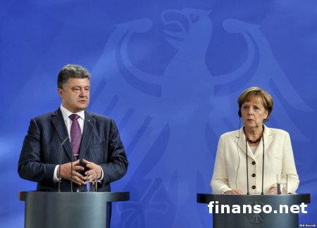 На восстановление Донбасса Меркель обещает выделить полмиллиарда евро