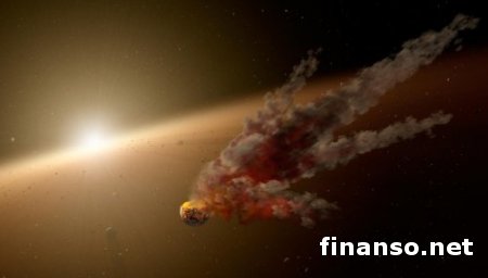 Телескоп Spitzer наблюдает столкновение астероидов