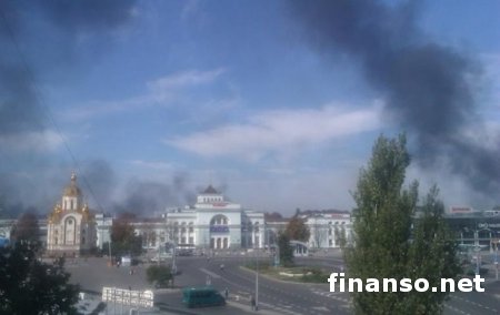 В двух районах Донецка начались артобстрелы – мэрия