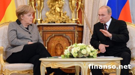 Меркель и Путин обсудили ситуацию на Украине и газовый вопрос