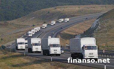 Пятый «гумконвой» Путина пересек украинскую границу