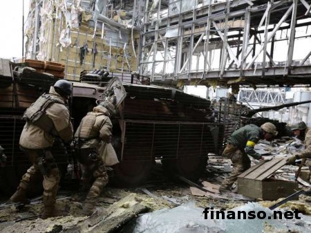 Под аэропортом Донецка "киборги" зачистили группу мурманских морпехов