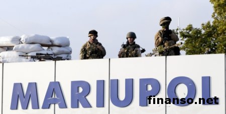 В районе Мариуполя прогремел мощный взрыв