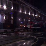 В ночь на понедельник в Киеве сгорел банк