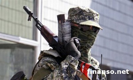 В Донецке террористы совершили ограбление банка  