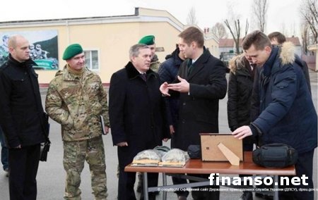 Украинские пограничники получили от США 35 бронеавтомобилей