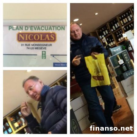 А. Ефремов был замечен в Альпах за покупкой шампанского по 140 евро