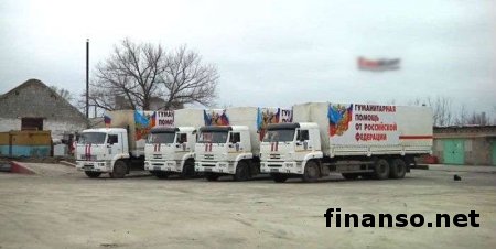 Обнародован состав 13-го гуманитарного конвоя Путина, прибывшего на Донбасс