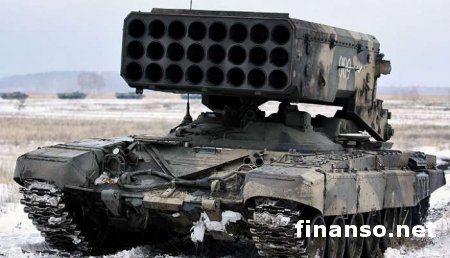 Во время выхода ВСУ из Дебальцево террористы применили «Буратино»