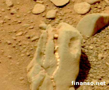 На Марсе обнаружен череп динозавра - уфологи США