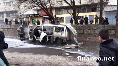 МВД: основная версия взрыва автомобиля Янголенко – теракт