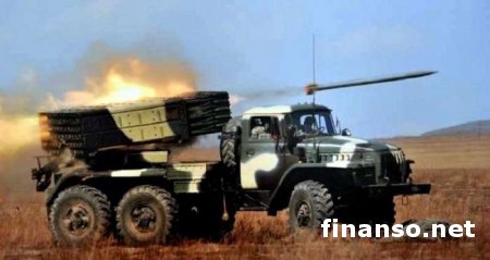 Боевики расстреляли силы АТО на Бахмутке из «Градов»
