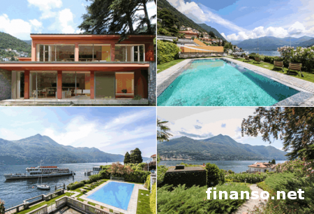 В «CaseBellaVista» обозначены ТОП-5 вилл, выставленных на продажу у озера Комо 