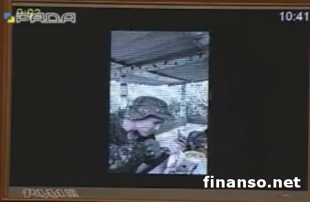 В парламенте показали видеофайл с телефона одного и задержанных спецов ГРУ