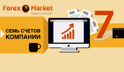  «Forex-Market»: почему предлагают трейдерам сразу 7 типов счетов 