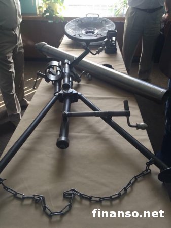 В Украине для нужд армии создали новый миномет «Верба»