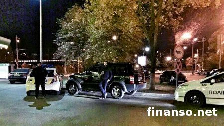 В Киеве полицией задержан сын нардепа, разъезжавший на ворованном автомобиле