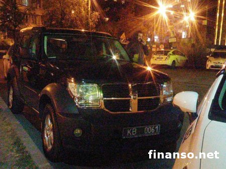 В Киеве полицией задержан сын нардепа, разъезжавший на ворованном автомобиле