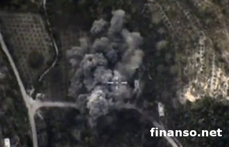 Минобороны РФ обнародовало видео основных авиаударов РФ по Сирии