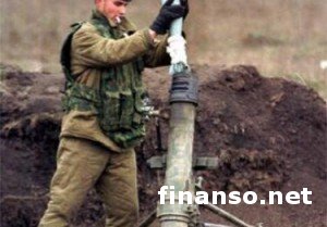 Боевики из крупнокалиберных минометов обстреляли окрестности Марьинки