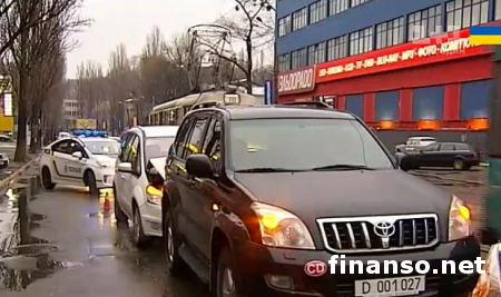 Российский дипломат устроил ДТП в Киеве