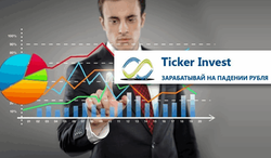 «Ticker Invest» зарабатывает параллельно с клиентами 