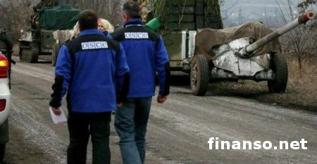 На Луганщине боевики ЛНР открыли огонь по представителям ОБСЕ