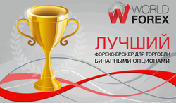 World FOREX стал лучшим брокером торговли опционами в 2015 году