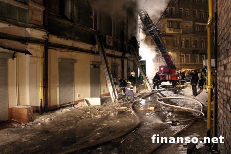 В жилом доме в центре Киева произошел взрыв, есть жертвы и пострадавшие