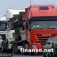 Минтранс РФ: в России задержали почти 200 грузовиков из Украины