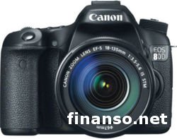 Canon презентовала зеркальную фотокамеру EOS 80D