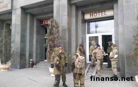 Представители Минобороны покинули территорию отеля «Казацкий»