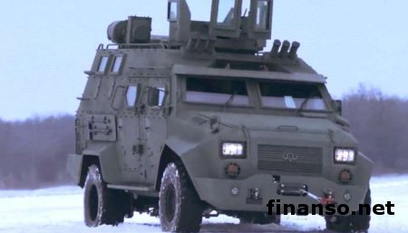 В Украине презентовали отечественную бронемашину «Барс-8»