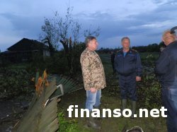 В Луганской области ураган снимал кровли с жилых домов