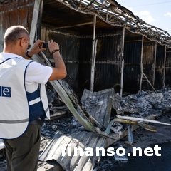 Наблюдатели ОБСЕ своими глазами увидели обстрел Авдеевки