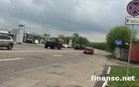 В Луганскую область зашла колонна военной техники РФ