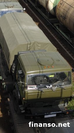 В Луганскую область зашла колонна военной техники РФ