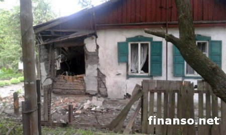 Террористами  из артиллерии обстреляно мирное Артемово, есть жертвы